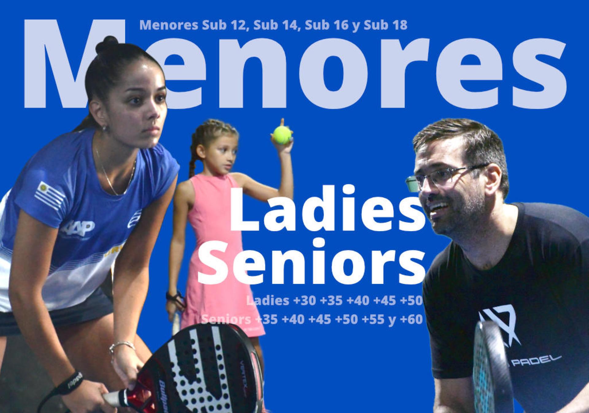1ª fecha categorías Ladies y Seniors, y 3ª fecha categorías Menores