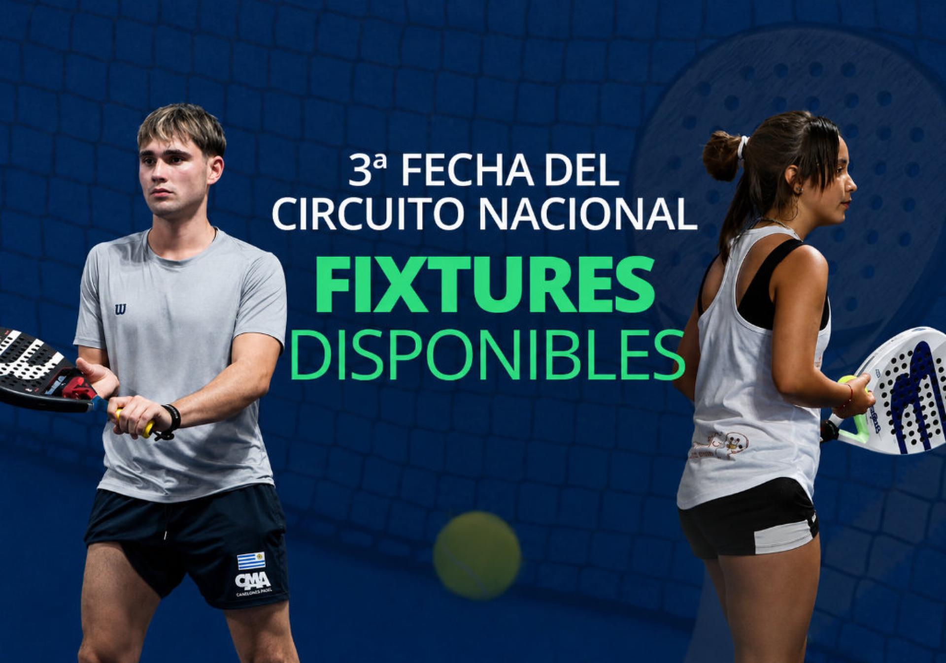 Fixture 3ra Fecha del Circuito Nacional