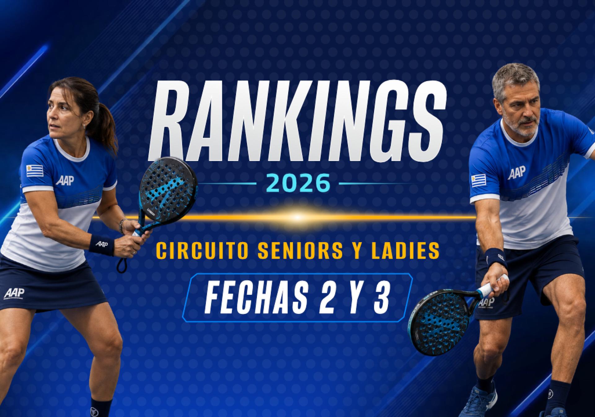 CIRCUITO SENIORS Y LADIES - Fechas 2 y 3