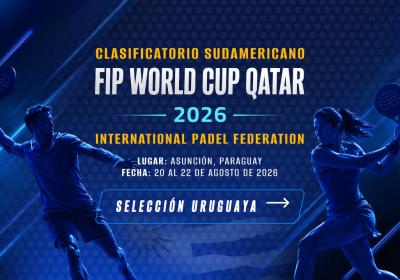 CLASIFICATORIO SUDAMERICANO FIP WORLD CUP QATAR 2026 