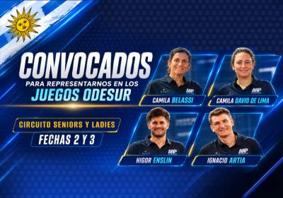 CONVOCADOS JUEGOS ODESUR